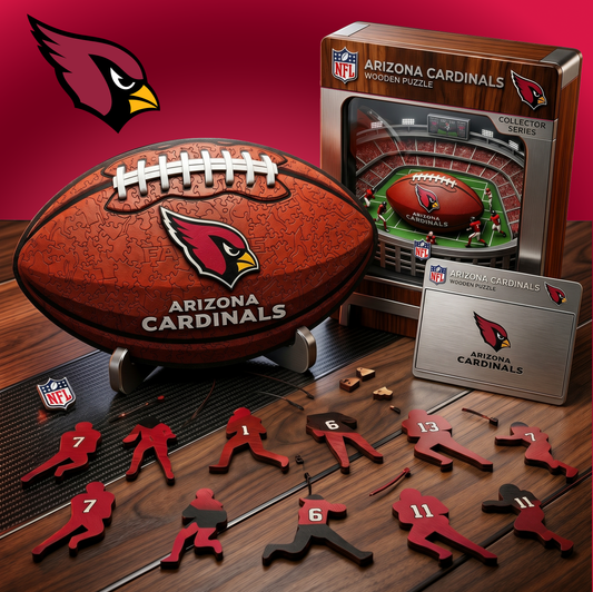PREMIUM NFL X AC 3D Platinum Wooden Puzzle  Gift For Fan Limited Editions NDT VHM 030626