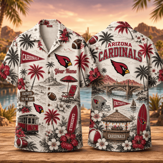 PREMIUM NFL X AC  Personalized Hawaiian Shirt FOR SUMMER HOLIDAY 150626