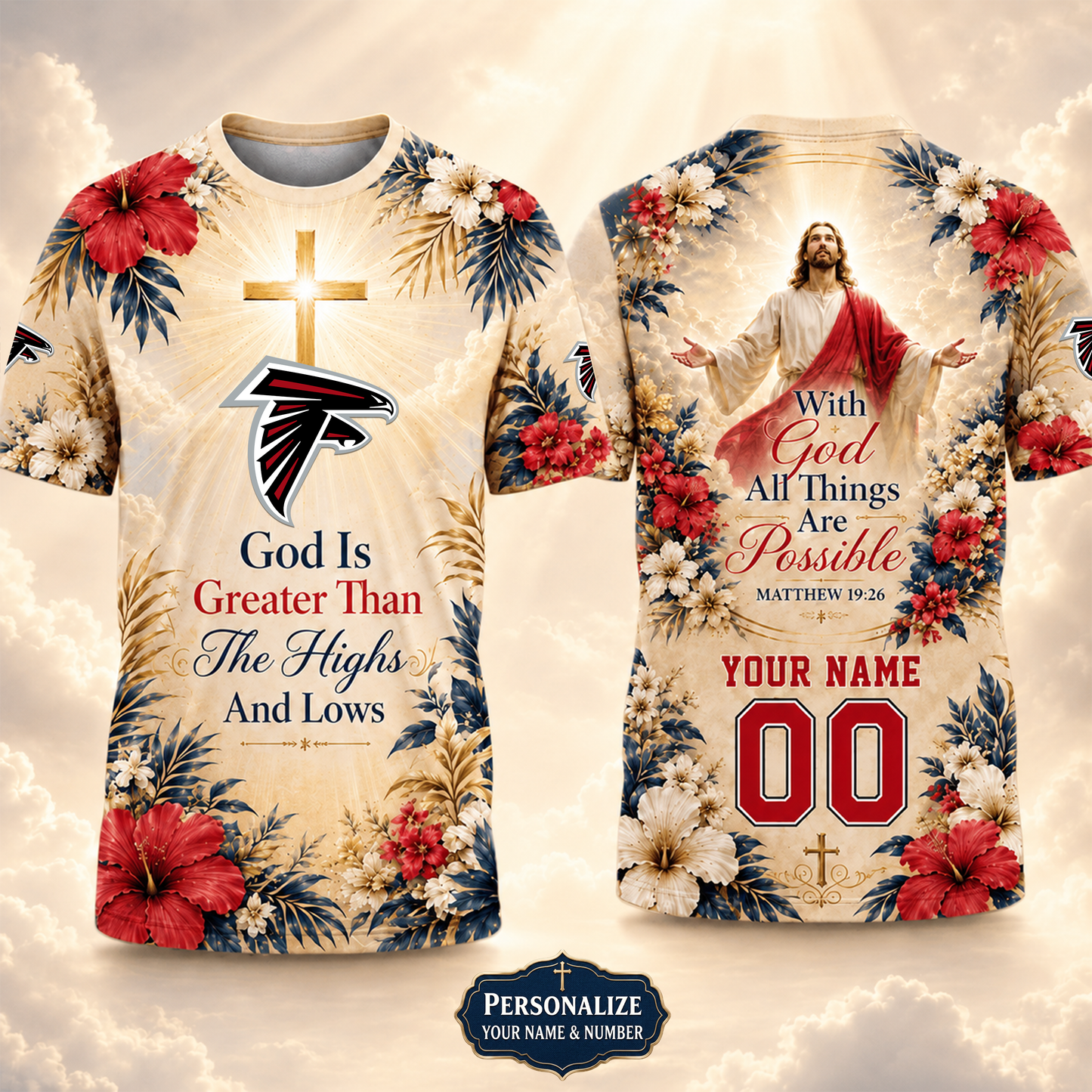 PREMIUM NFL X AF GOD BLEES TO ME Personalized T-Shirt FOR SUMMER HOLIDAY 150626