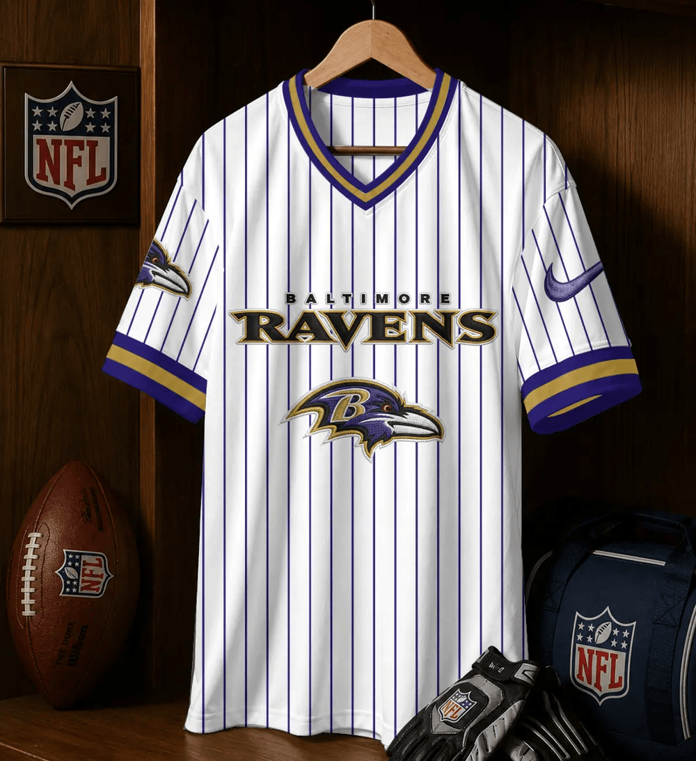 PREMIUM NFL X BAL CHARGER Casual Loose V neck Jersey NDT NHM 230526