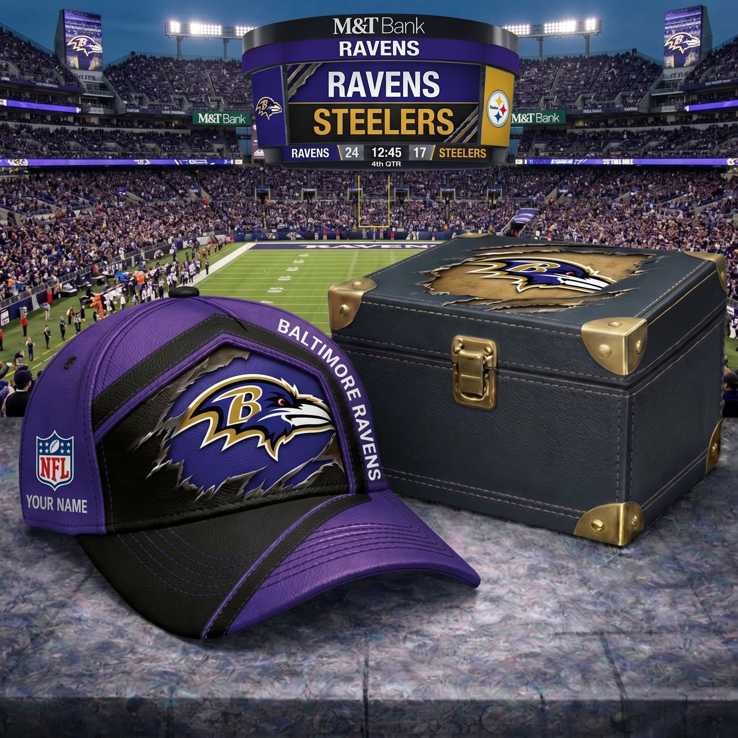 PREMIUM NFL X BR CRACK CUSTOME NAME HAT LIMITED EDITIONS NDT VHM 220426