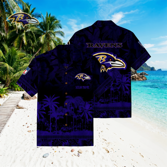 PREMIUM NFL X BR Floral With Parrots Hawaiian Shirt NDT VHM 060526