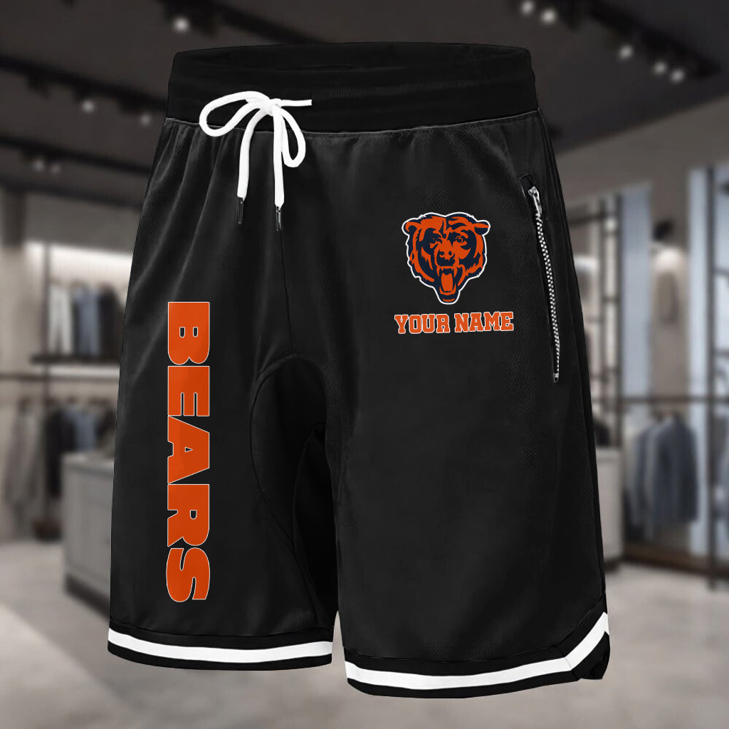 PREMIUM NFL X CHI Summer Fitness Breathable Basketball Shorts NDT LVH 60426
