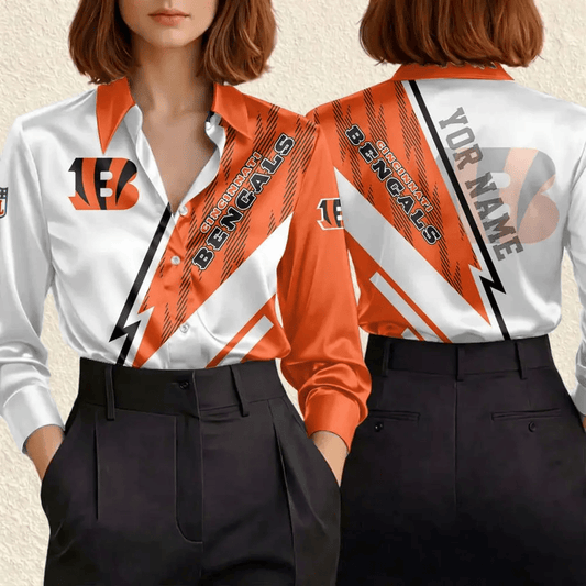 PREMIUM NFL X CIN Strike Elegant Office Shirt LIMITED EDITIONS NDT LVH 270526