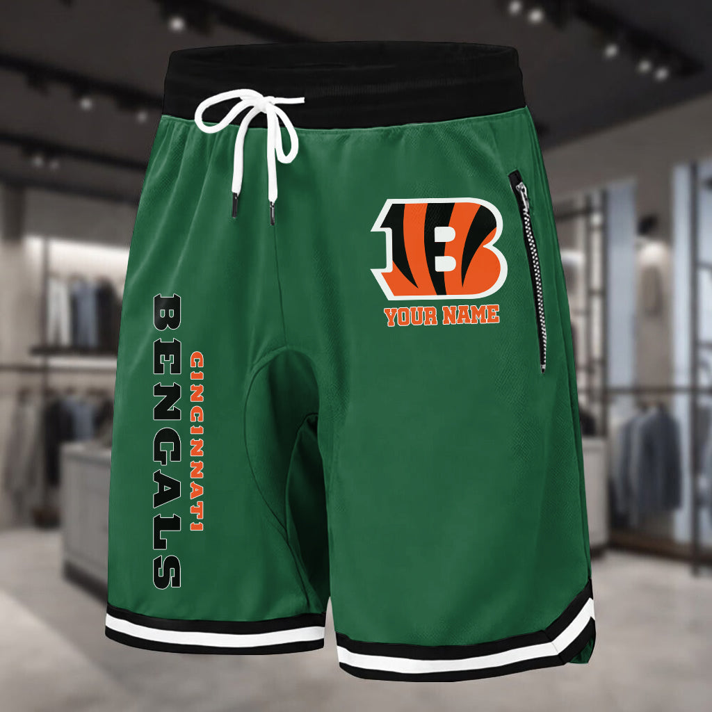 PREMIUM NFL X CIN Summer Fitness Breathable Basketball Shorts NDT LVH 230426