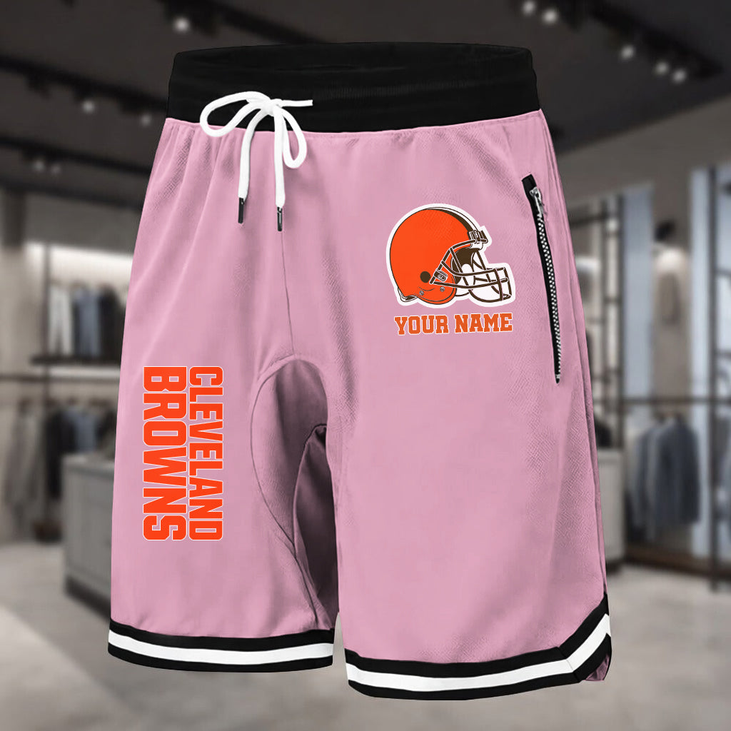 PREMIUM NFL X CLE Summer Fitness Breathable Basketball Shorts NDT LVH 230426