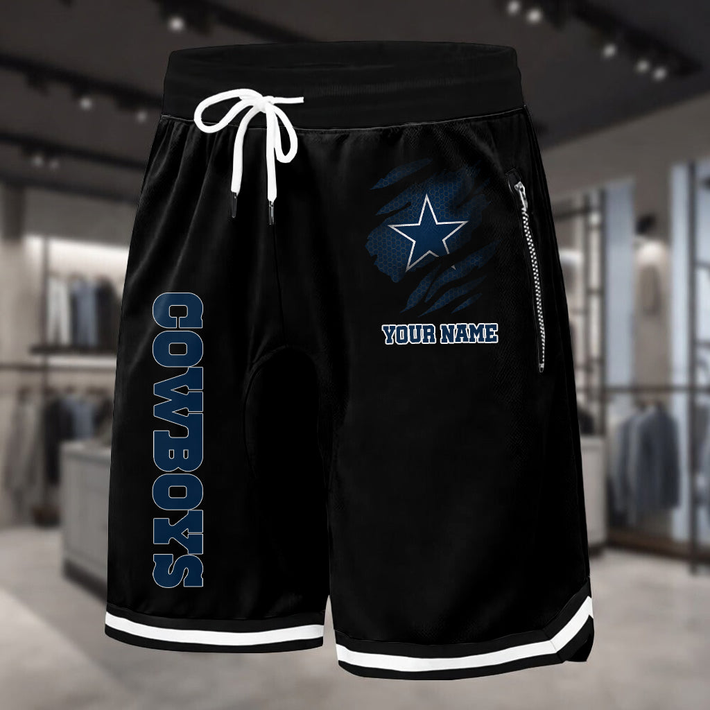 PREMIUM NFL X DAL Summer Fitness Breathable Basketball Shorts v2 NDT LVH 230426