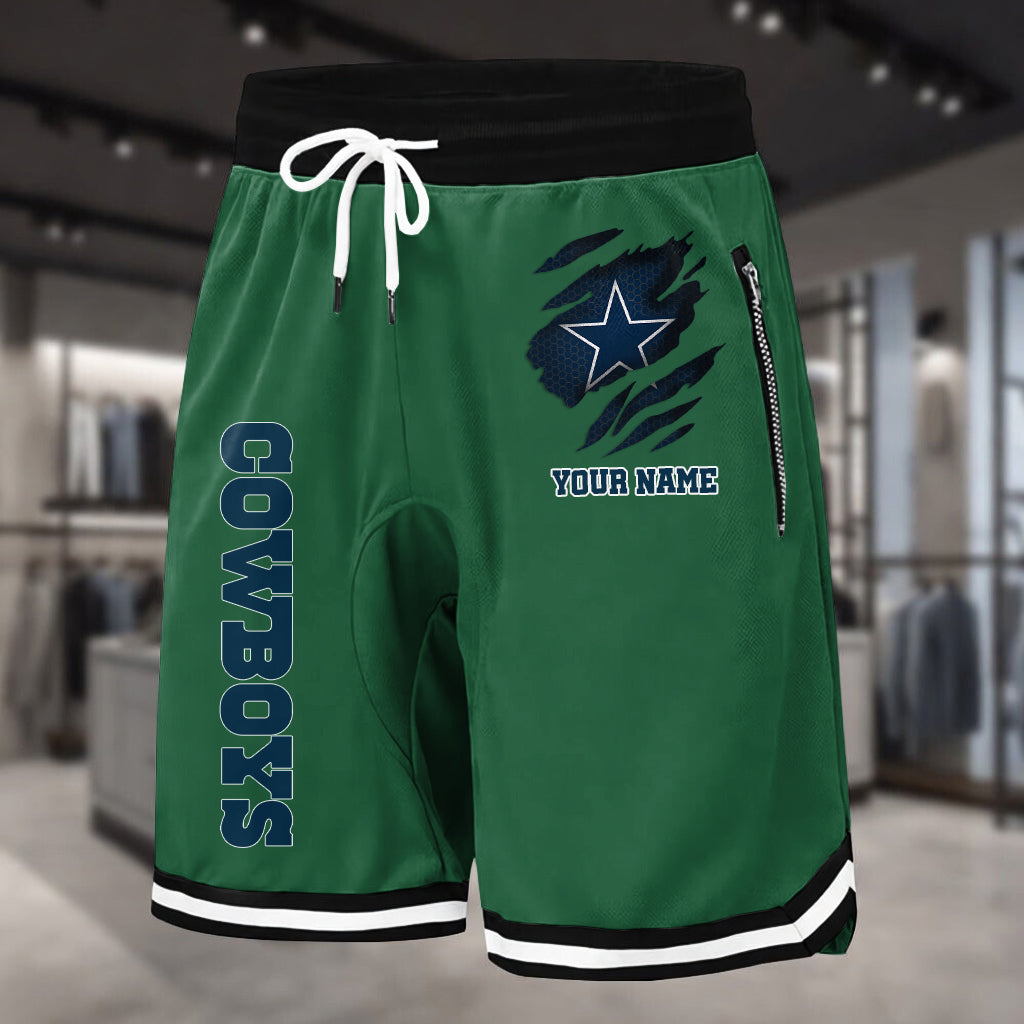 PREMIUM NFL X DAL Summer Fitness Breathable Basketball Shorts v2 NDT LVH 230426