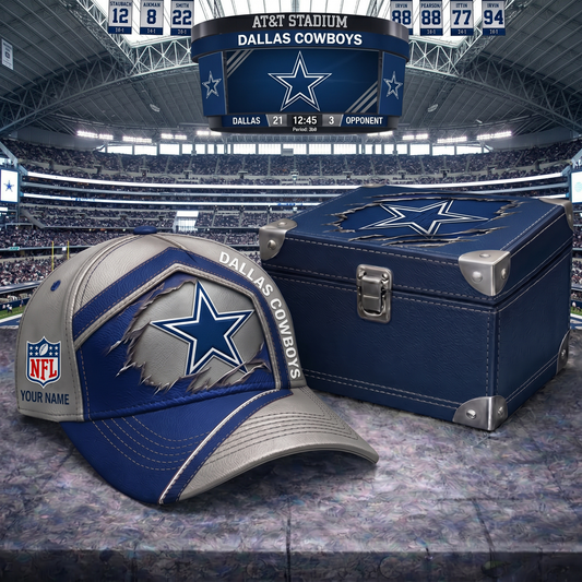 PREMIUM NFL X DC CRACK CUSTOME NAME HAT LIMITED EDITIONS NDT VHM 220426
