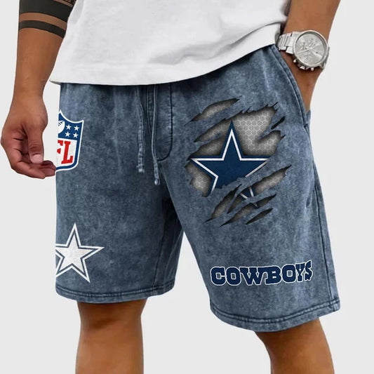 PREMIUM NFL X DC Wash Shorts FOR SUMMER HOLIDAY NDT NTN 030426