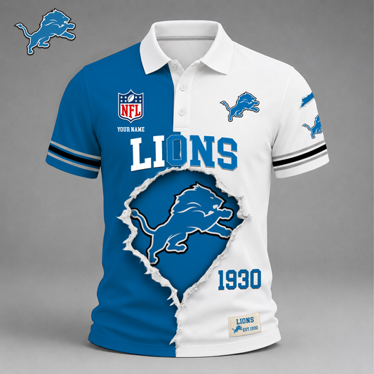 PREMIUM NFL X DL LUXURY V-Neck POLO SHIRT 150626