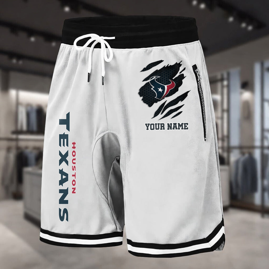 PREMIUM NFL X HOU Summer Fitness Breathable Basketball Shorts v2 NDT LVH 230426