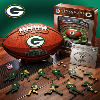 PREMIUM NFL X HT GBP Platinum Wooden Puzzle  Gift For Fan Limited Editions NDT VHM 030626