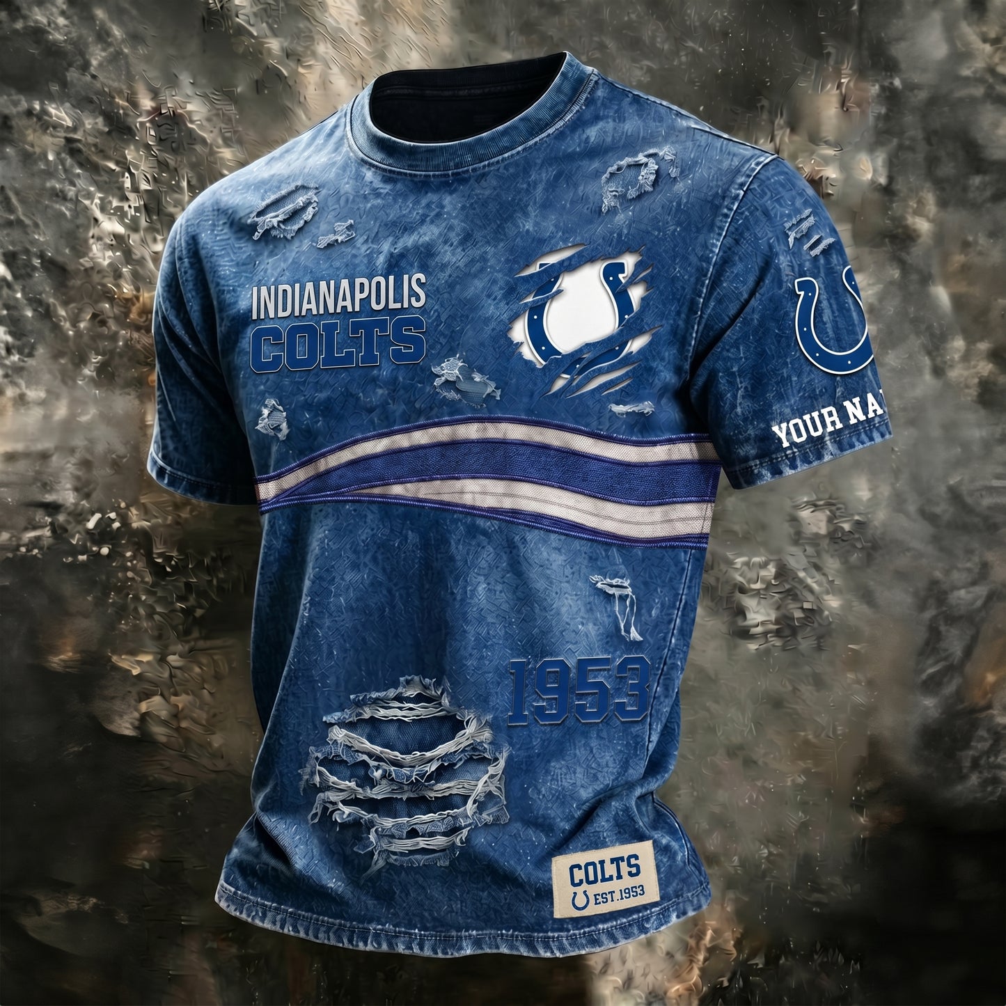 PREMIUM NFL X IC Streetwear & Edgy CUSTOME NAME SHIRT 120626