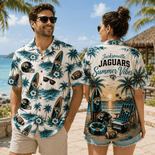 PREMIUM NFL X JAC Summer Vibes Premium Hawaiian Shirt Limited Edition NDT NHM 100626