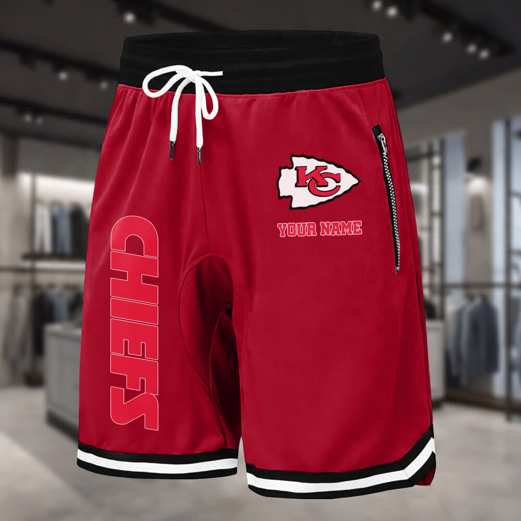 PREMIUM NFL X KC Summer Fitness Breathable Basketball Shorts NDT LVH 60426