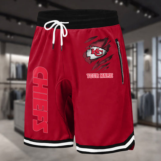 PREMIUM NFL X KC Summer Fitness Breathable Basketball Shorts v2 NDT LVH 230426