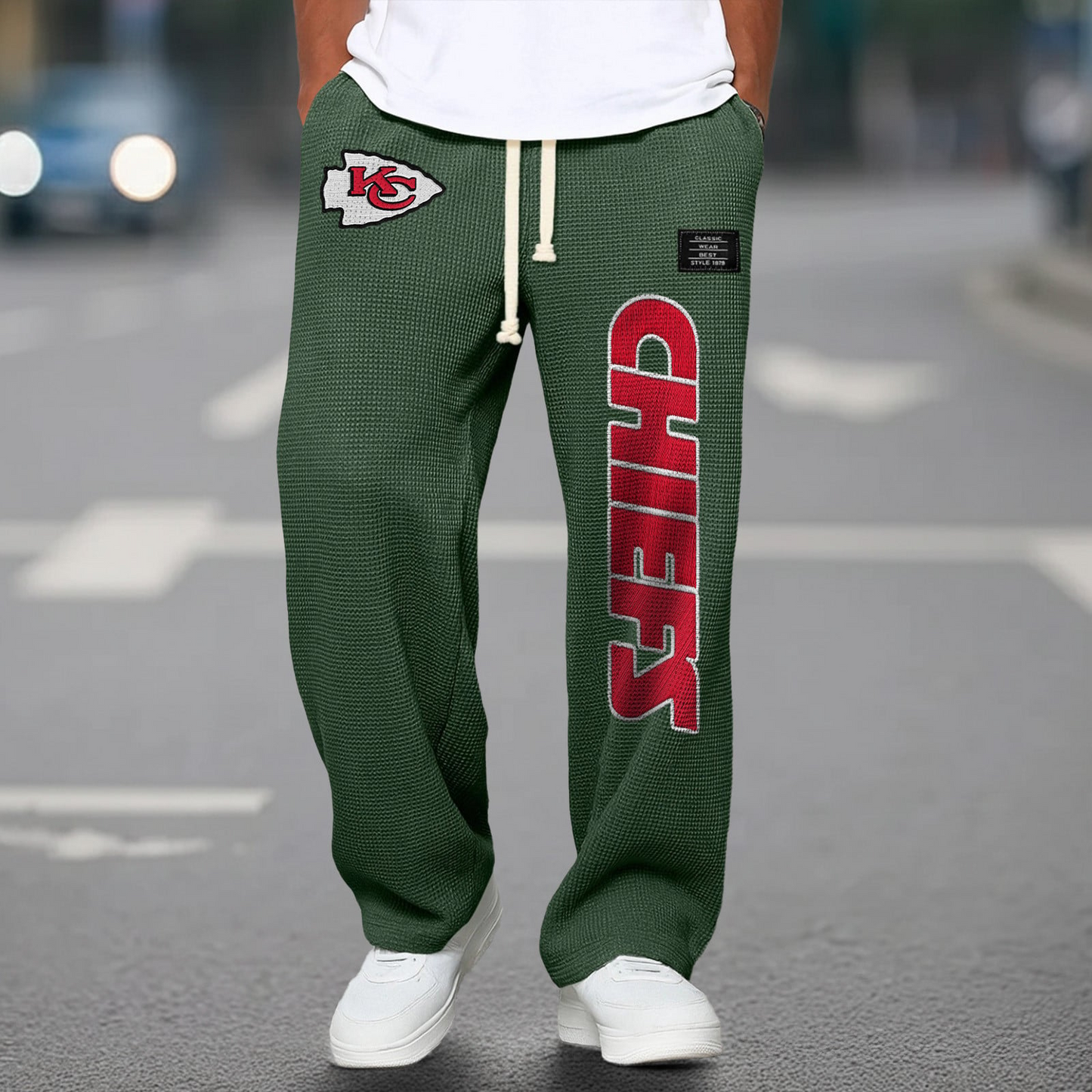 PREMIUM NFL X KC WAFFLE MEN'S TROUSERS NDT VHM