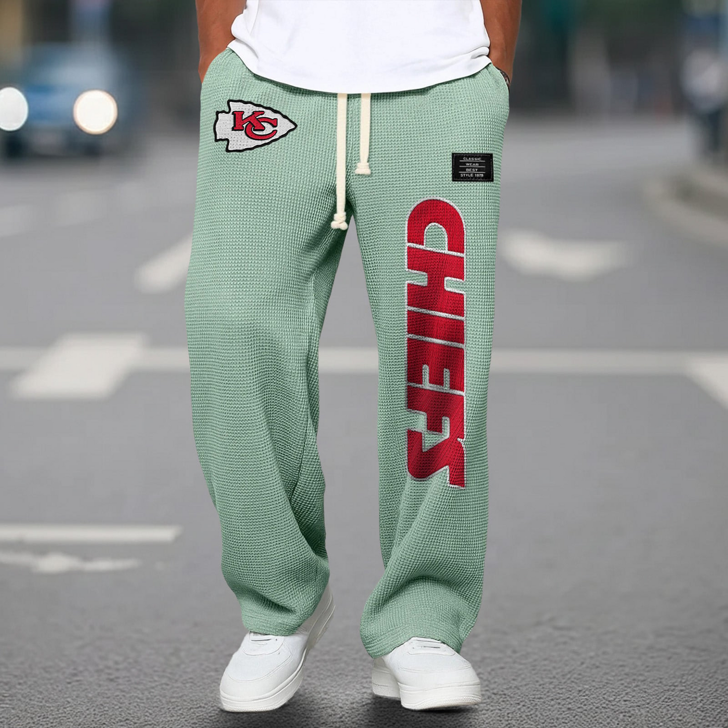 PREMIUM NFL X KC WAFFLE MEN'S TROUSERS NDT VHM
