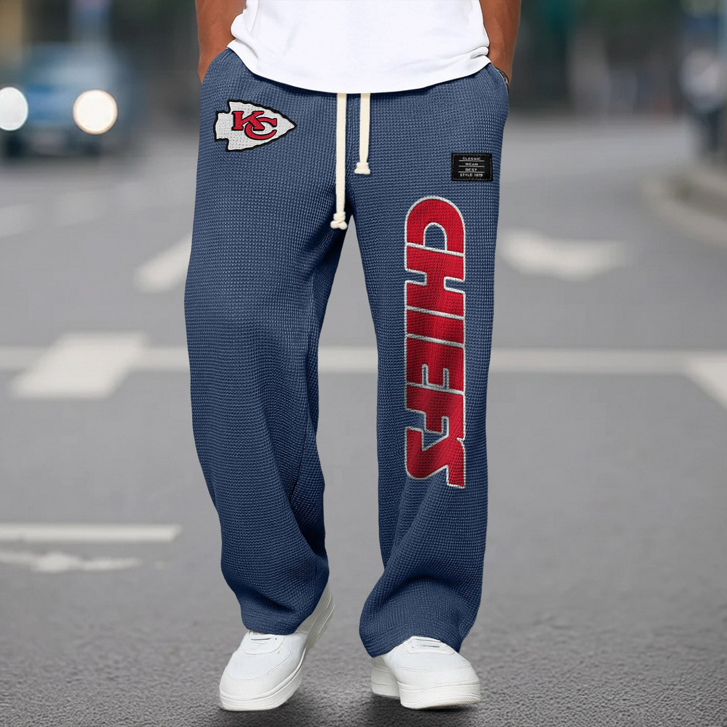 PREMIUM NFL X KC WAFFLE MEN'S TROUSERS NDT VHM