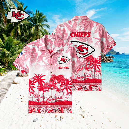 PREMIUM NFL X KCC Floral With Parrots Hawaiian Shirt NDT VHM 060526