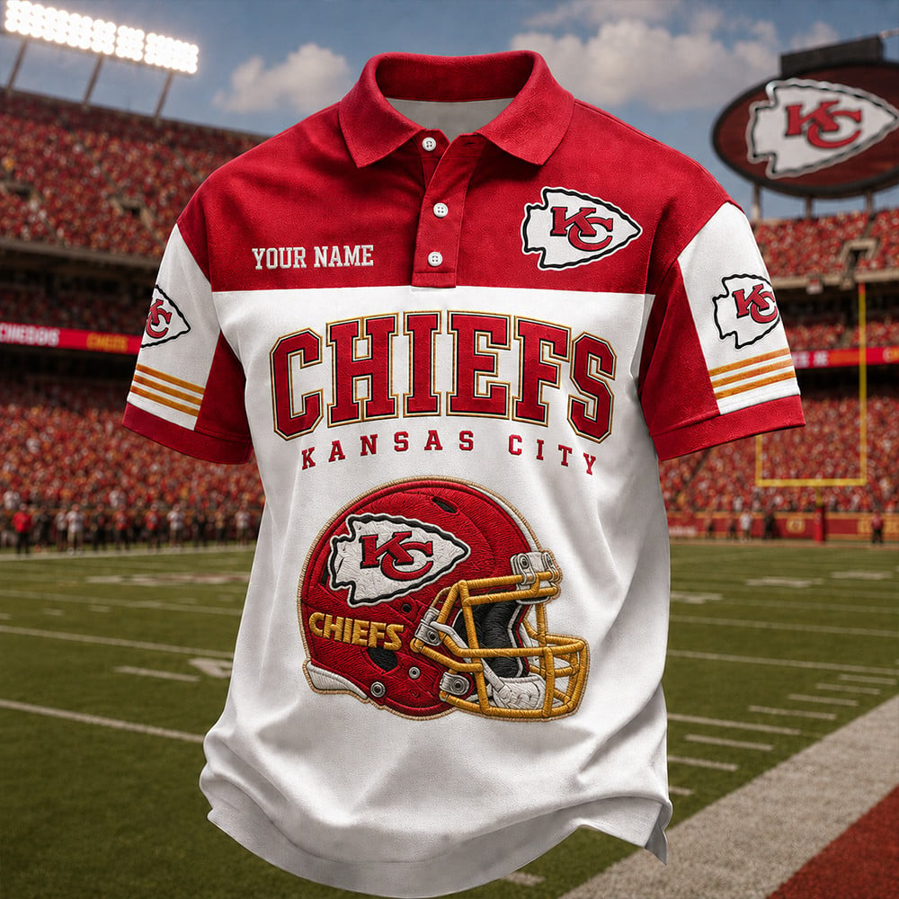 PREMIUM NFL  X KCC Game Day POLO SHIRT LIMITED EDITION NDT VHM 060626