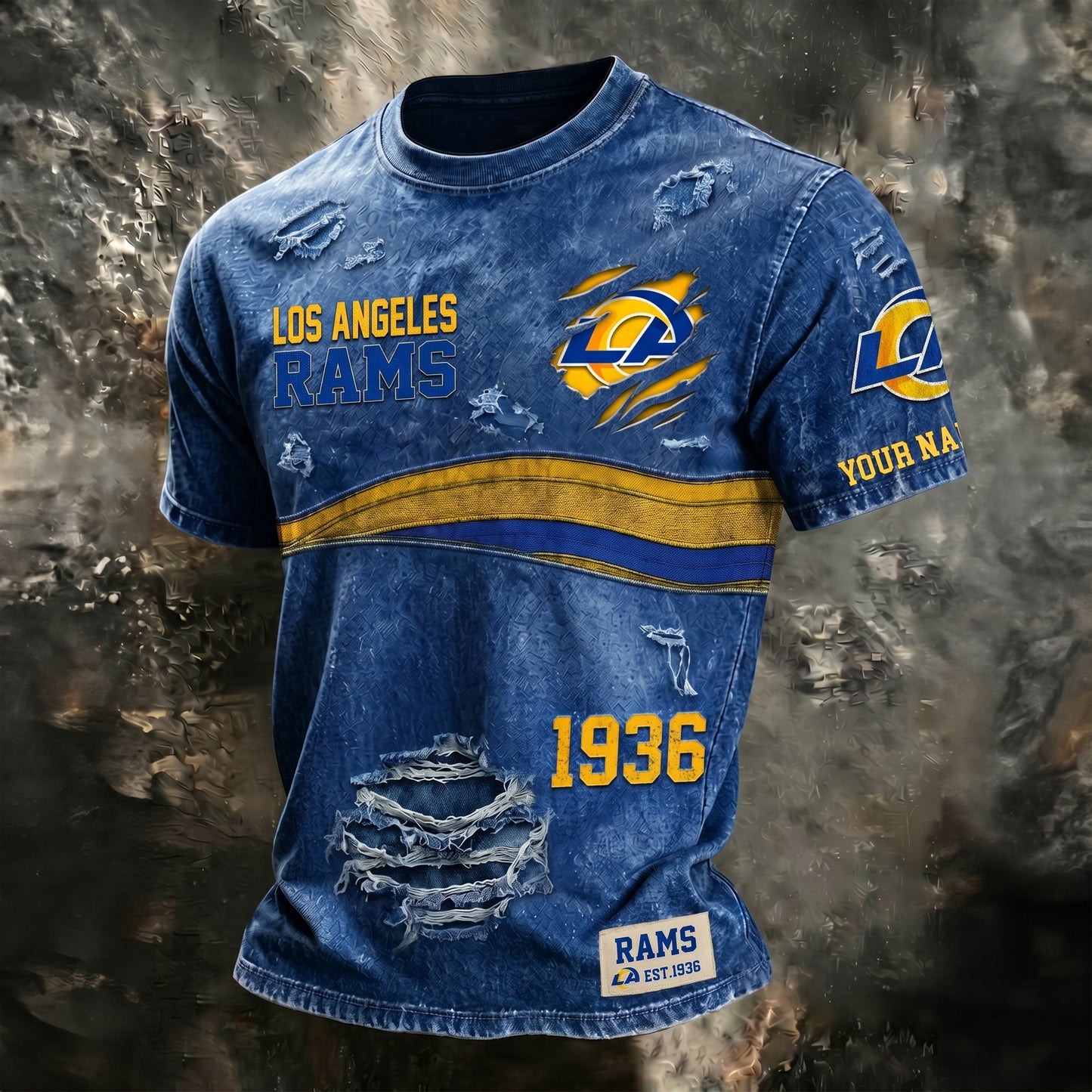 PREMIUM NFL X LAR Streetwear & Edgy CUSTOME NAME SHIRT 120626