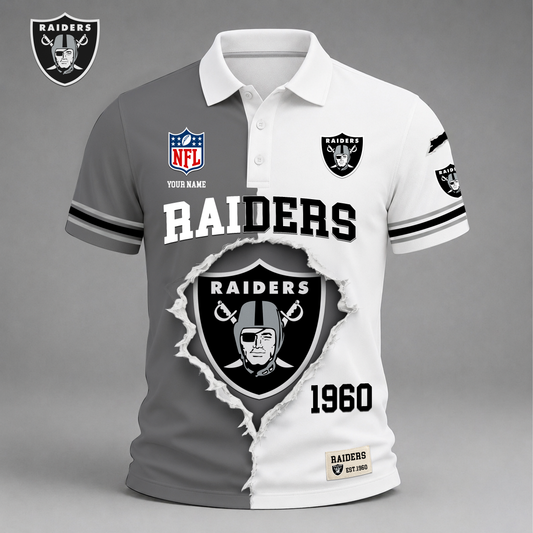 PREMIUM NFL X LVR LUXURY V-Neck POLO SHIRT 150626
