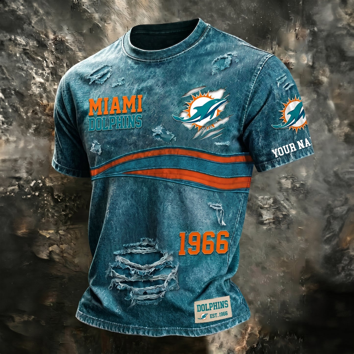 PREMIUM NFL X MD Streetwear & Edgy CUSTOME NAME SHIRT 120626