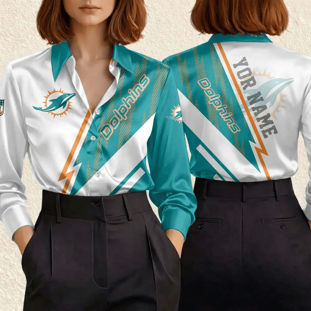 PREMIUM NFL X MIA Strike Elegant Office Shirt LIMITED EDITIONS NDT LVH 270526