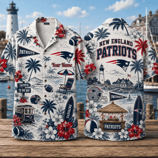 PREMIUM NFL X NEP Personalized Hawaiian Shirt FOR SUMMER HOLIDAY 150626