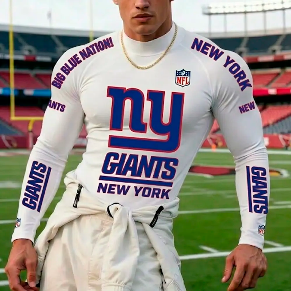 PREMIUM NFL X NYG  High Neck Long Sleeved Sports NDT LVH 280526