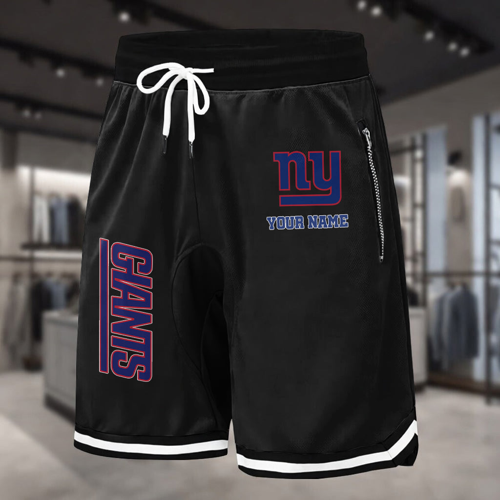 PREMIUM NFL X NYG Summer Fitness Breathable Basketball Shorts NDT LVH 60426