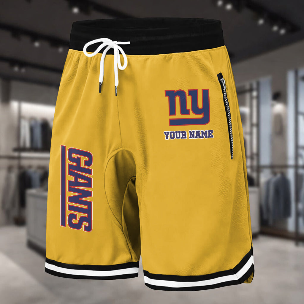 PREMIUM NFL X NYG Summer Fitness Breathable Basketball Shorts NDT LVH 230426