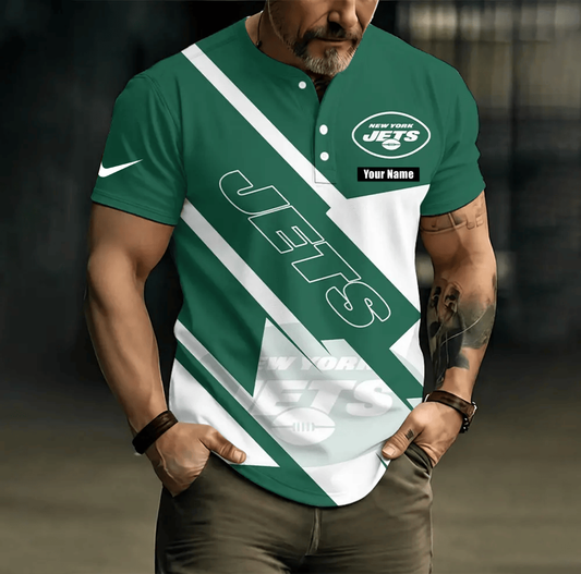 PREMIUM NFL X NYJ Summer Jersey Short Sleeved NDT VHM 100626