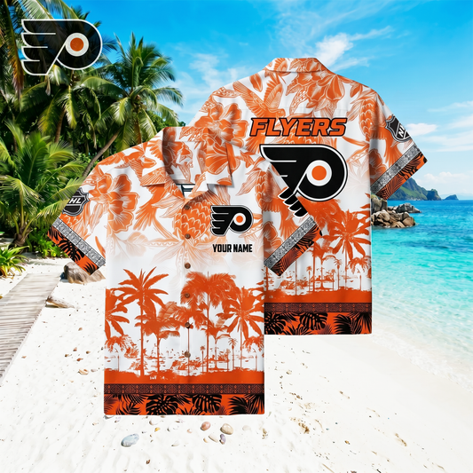 PREMIUM NHL X PF Floral With Parrots Hawaiian Shirt NDT VHM 060526