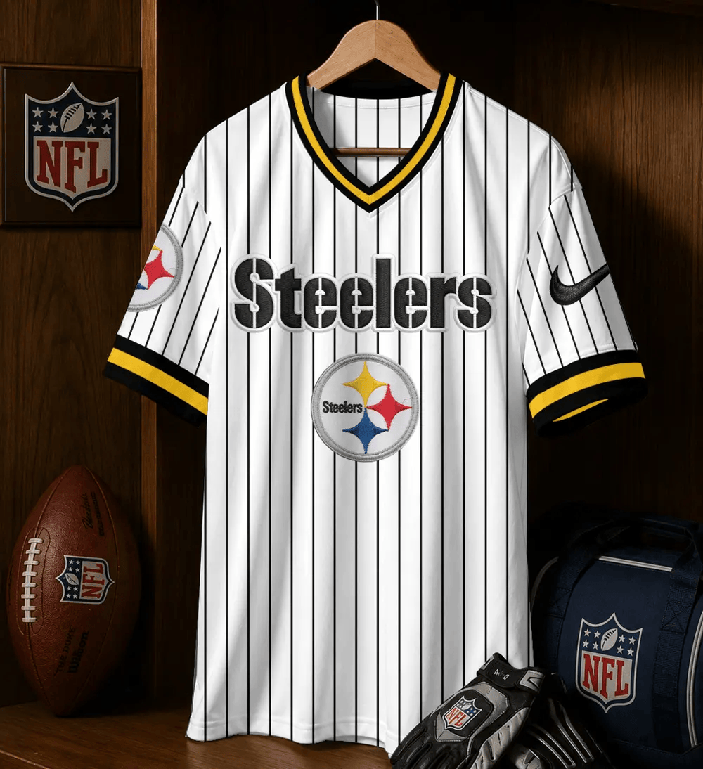 PREMIUM NFL X PIT CHARGER Casual Loose V neck Jersey NDT NHM 230526
