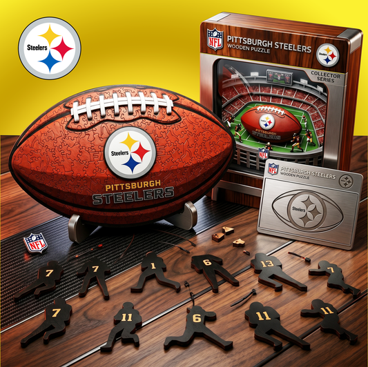 PREMIUM NFL X PS 3D Platinum Wooden Puzzle  Gift For Fan Limited Editions NDT VHM 030626