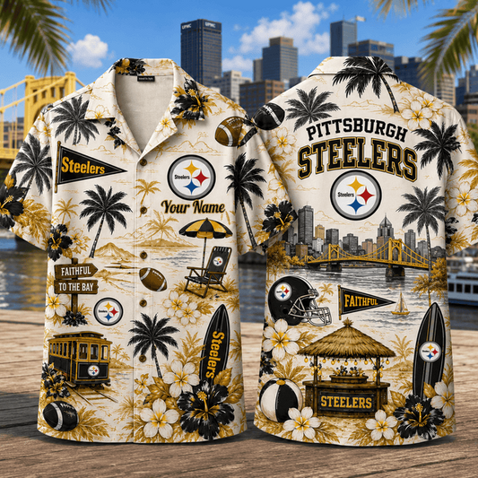 PREMIUM NFL X PS Personalized Hawaiian Shirt FOR SUMMER HOLIDAY 150626