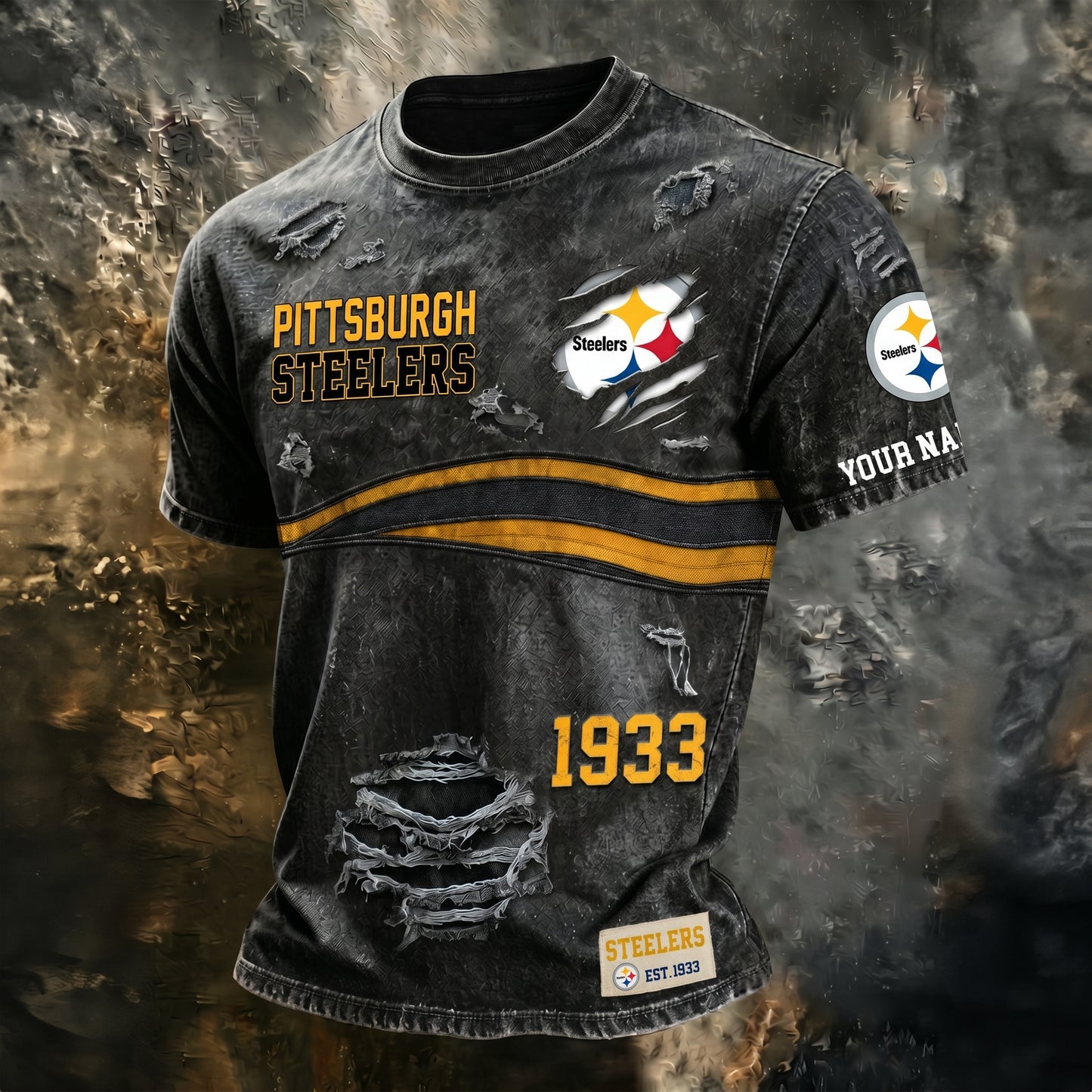 PREMIUM NFL X PS Streetwear & Edgy CUSTOME NAME SHIRT 120626