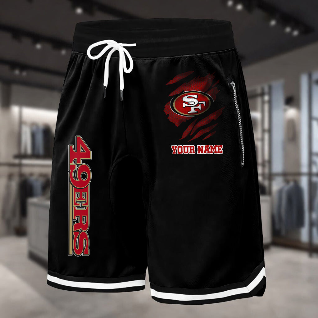 PREMIUM NFL X SAN Summer Fitness Breathable Basketball Shorts v2 NDT LVH 230426
