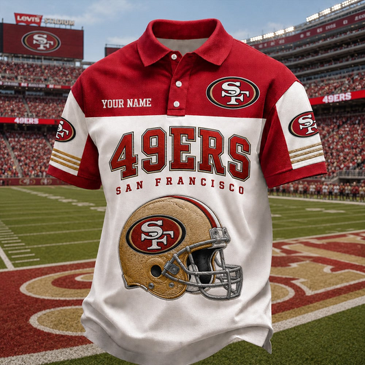 PREMIUM NFL  X SF Game Day POLO SHIRT LIMITED EDITION NDT VHM 060626
