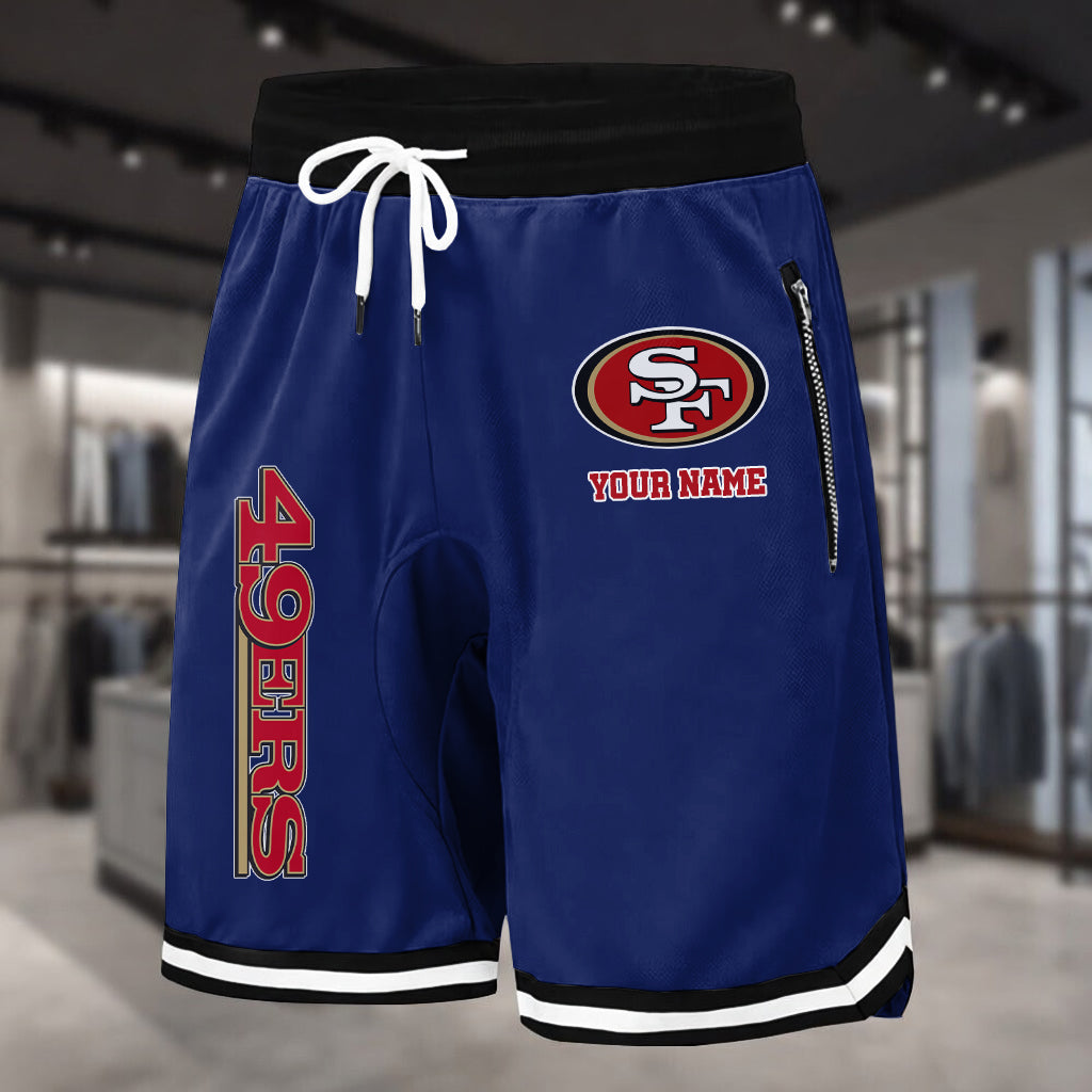 PREMIUM NFL X SF Summer Fitness Breathable Basketball Shorts NDT LVH 230426