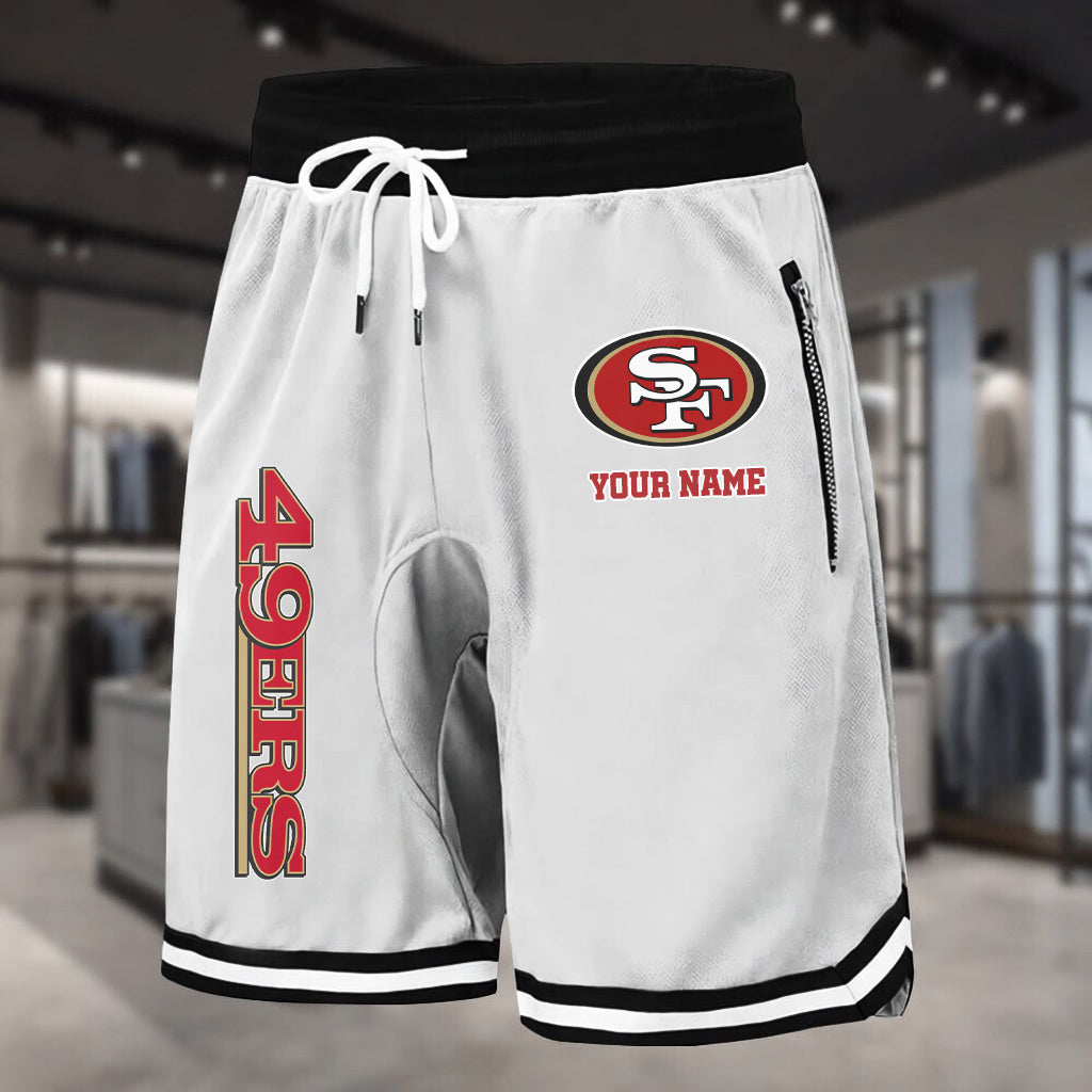 PREMIUM NFL X SF Summer Fitness Breathable Basketball Shorts NDT LVH 230426
