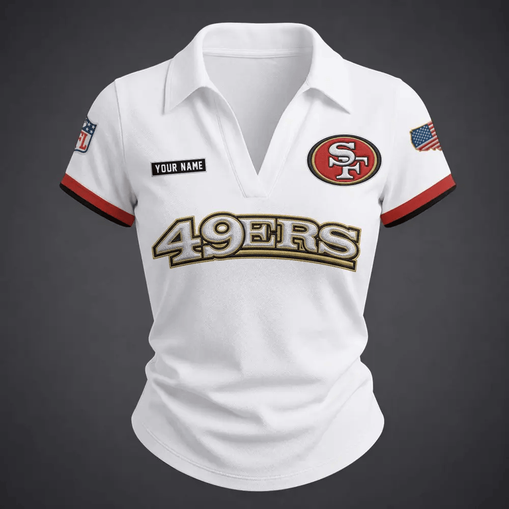 PREMIUM NFL X SF Women’s Collared Shirt FOR SUMMER HOLIDAY NDT VHM 090626