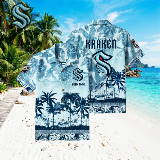 PREMIUM NHL X SK Floral With Parrots Hawaiian Shirt NDT VHM 060526