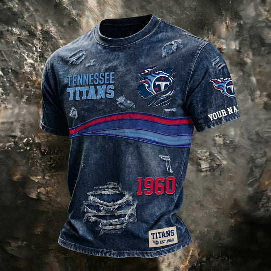 PREMIUM NFL X TT Streetwear & Edgy CUSTOME NAME SHIRT 120626