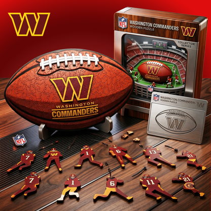 PREMIUM NFL X WC 3D Platinum Wooden Puzzle  Gift For Fan Limited Editions NDT VHM 030626