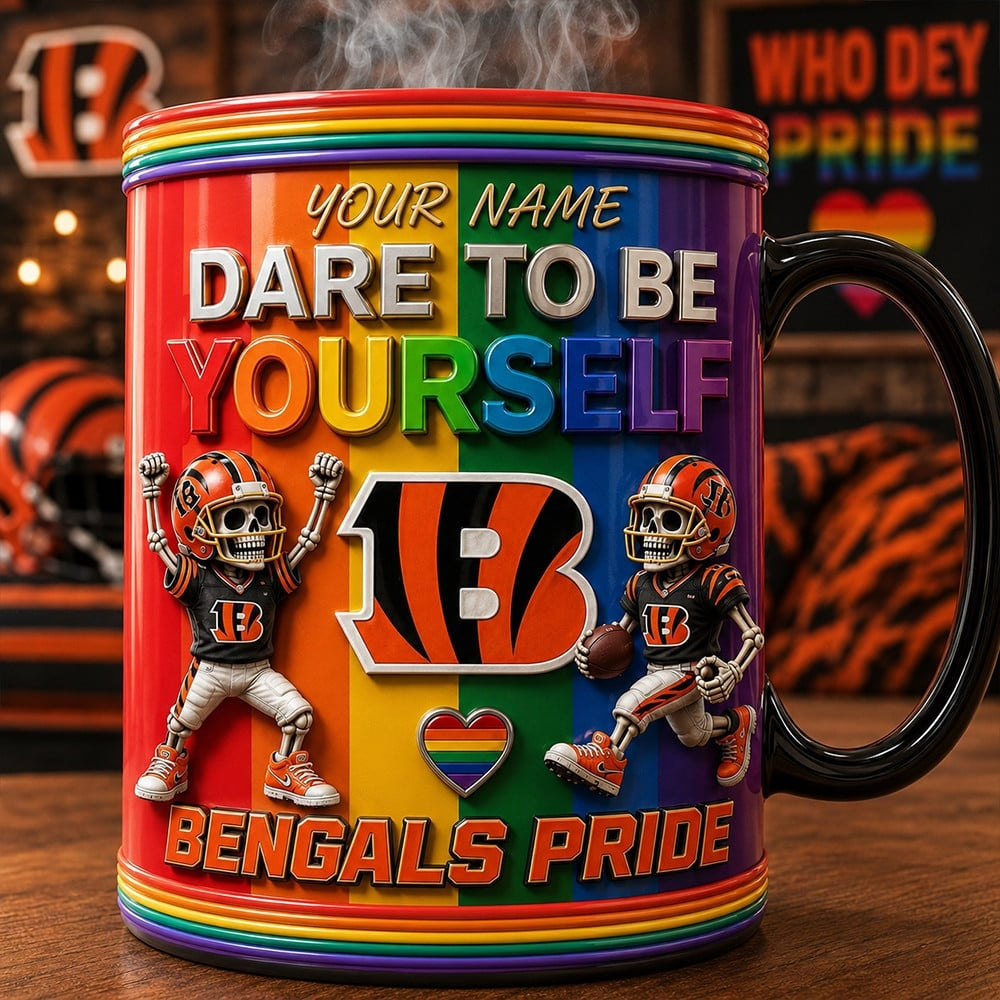 PREMIUM NFL x CIN LGBT Special Ceramic Mug Personalized 290626