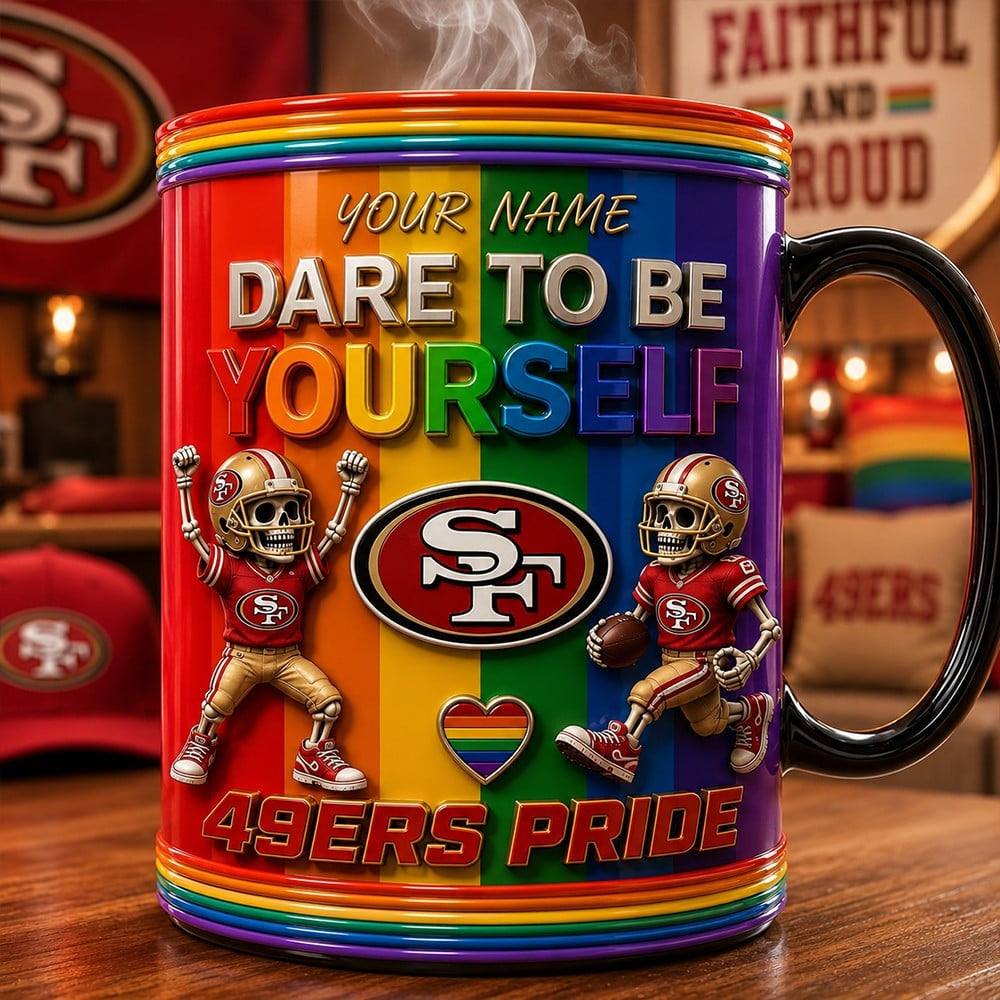 PREMIUM NFL x SF LGBT Special Ceramic Mug Personalized 290626